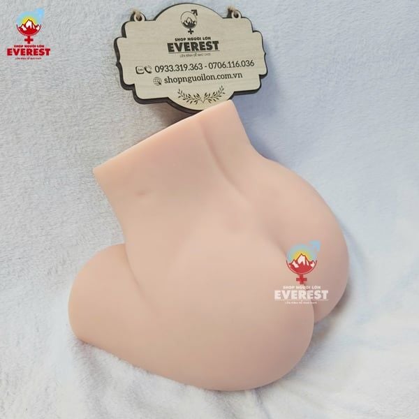  Âm đạo giả dạng mông nguyên khối kèm lỗ hậu mềm mại như thật 11kg 