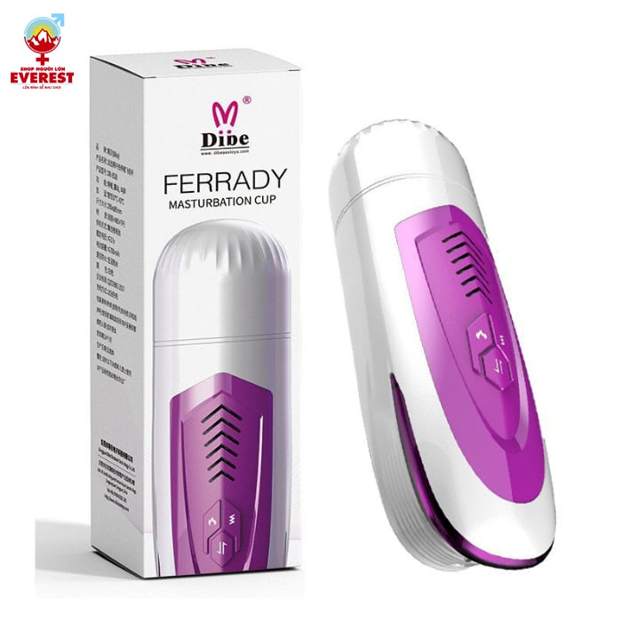  Âm đạo giả rung thụt tự động tạo nhiệt rung rên Dibe Ferrady 