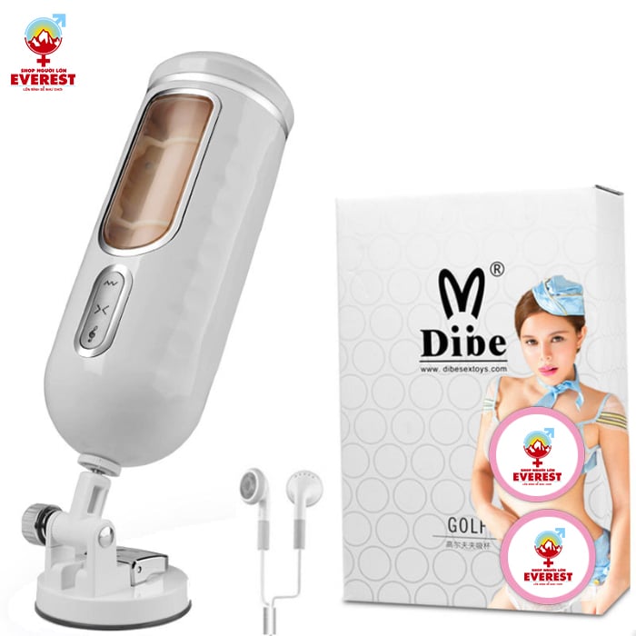  Máy âm đạo giả bú mút tự động massage cậu nhỏ Dibe 