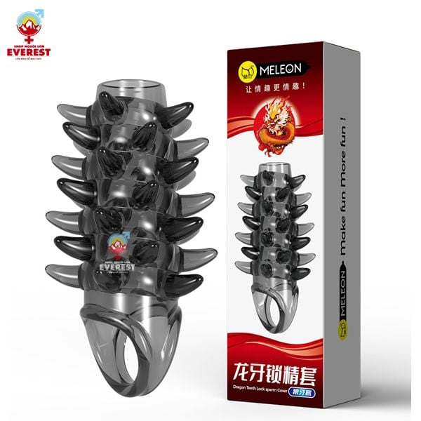  Bao cao su đôn khúc giữa thân gai có quai đeo bìu chắc chắn 