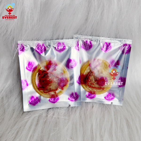  Bao cao su Gold có gai râu nổi dài gần 1cm tạo cảm giác mạnh 