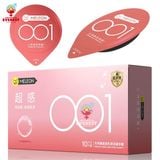  Bao cao su Meleon 001 Orange siêu mỏng hộp 10 cái cao cấp 