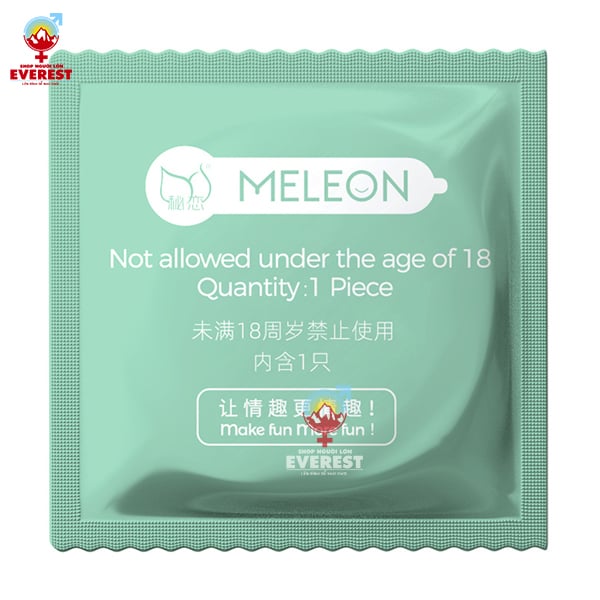  Bao cao su Meleon 001 Soft As Water siêu mỏng Hộp 10 cái 