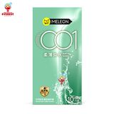  Bao cao su Meleon 001 Soft As Water siêu mỏng Hộp 10 cái 