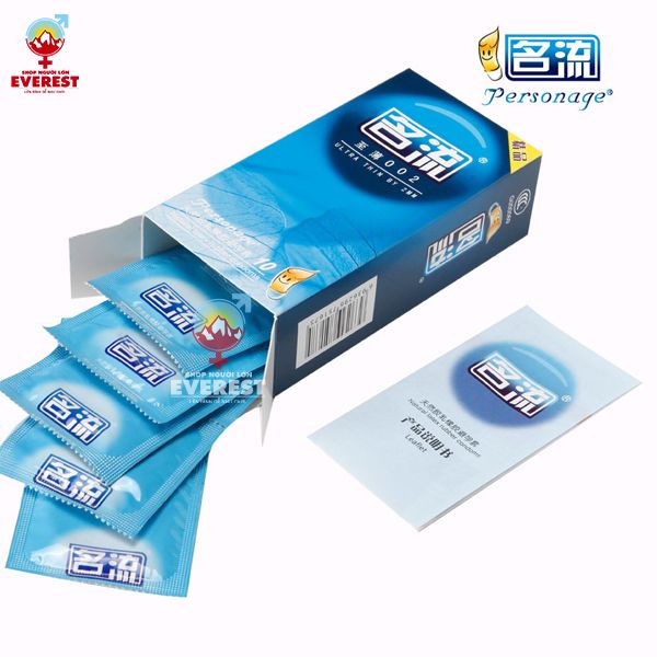  Bao cao su Mingliu Ultra Thin siêu mỏng và mềm mại hộp 10 cái 