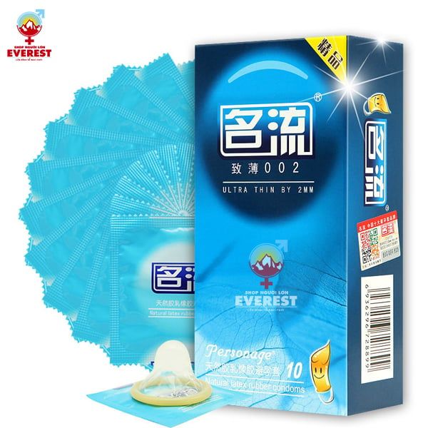  Bao cao su Mingliu Ultra Thin siêu mỏng và mềm mại hộp 10 cái 