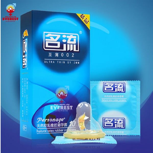  Bao cao su Mingliu Ultra Thin siêu mỏng và mềm mại hộp 10 cái 