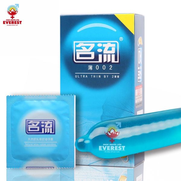  Bao cao su Mingliu Ultra Thin siêu mỏng và mềm mại hộp 10 cái 