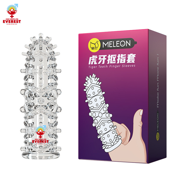  Bao cao su ngón tay đôn dên có gân gai 5 mẫu tự chọn 