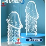  Bộ đôi bao cao su đôn dên đầu rồng tăng kích thước dương vật 