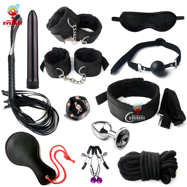  Bộ dụng cụ sextoy đồ chơi bạo dâm BDSM 12 món giá rẻ 