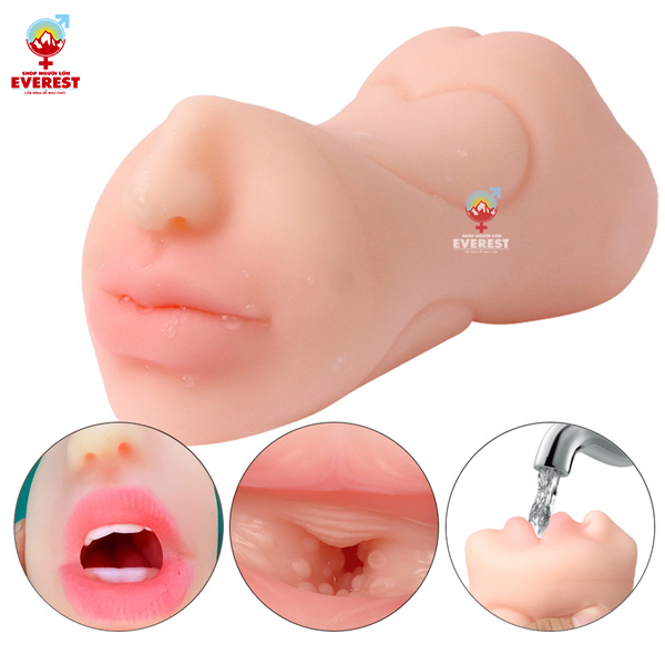  Búp bê cầm tay mini giá rẻ 2 đầu miệng và âm đạo 