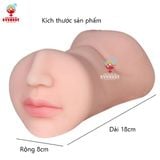  Búp bê cầm tay mini giá rẻ 2 đầu miệng và âm đạo 