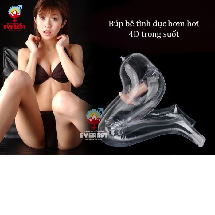  Mông giả bơm hơi bán thân dáng chân quỳ giá rẻ kèm phụ kiện 