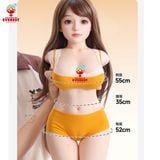  Búp bê tình dục bán thân khung xương có đầu có miệng cao cấp xinh xắn 