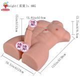  Búp bê tình dục bán thân nam dành cho nữ body 6 múi cao cấp 