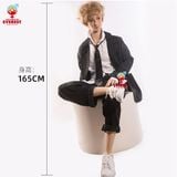  Búp bê tình dục nam Saki nguyên khối silicon cao cấp dành cho nữ 