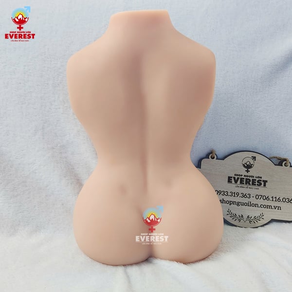  Búp bê tình dục silicon bán thân hình trái tim 5,5kg kèm bộ phụ kiện 