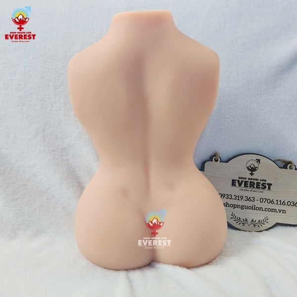  Búp bê tình dục silicon bán thân hình trái tim 5,5kg kèm bộ phụ kiện 