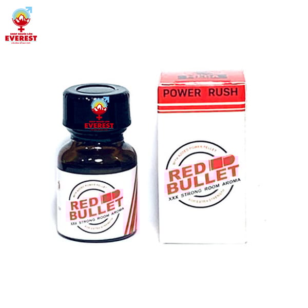  Chai thuốc hít tăng kích thích khoái cảm Popper Red Bullet 10ml 