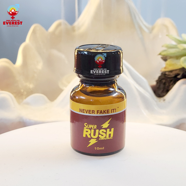  Chai thuốc hít tăng kích thích khoái cảm Popper Super Rush đỏ 10ml 