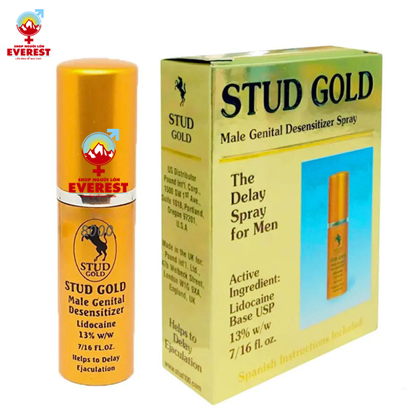  Chai Xịt kéo dài thời gian cho nam giới Stud Gold 