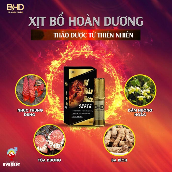  Chai xịt lâu ra bổ hoàn dương supper kéo dài thời gian hiệu quả 