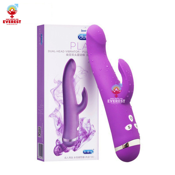  Chày rung Durex R-Viber có nhánh phụ massage điểm G cao cấp 