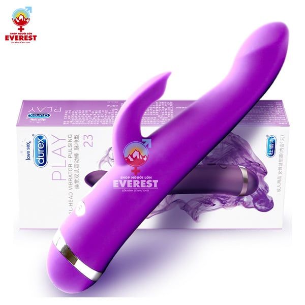  Chày rung Durex R-Viber có nhánh phụ massage điểm G cao cấp 