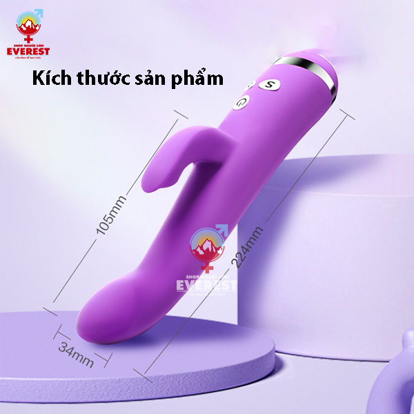  Chày rung Durex R-Viber có nhánh phụ massage điểm G cao cấp 