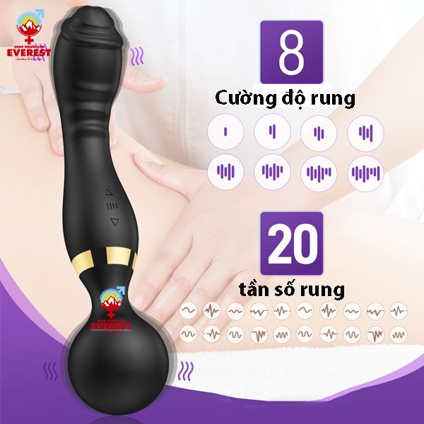  Chày rung tình yêu 2 đầu dương vật kích thích điểm G giá rẻ 