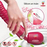  Chày rung tình yêu 2 đầu dương vật rung thụt đa chế độ giá rẻ 