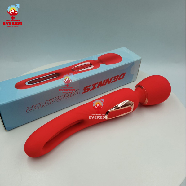  Chày rung tình yêu 2 đầu kèm lưỡi rung 10 tần số cao cấp 