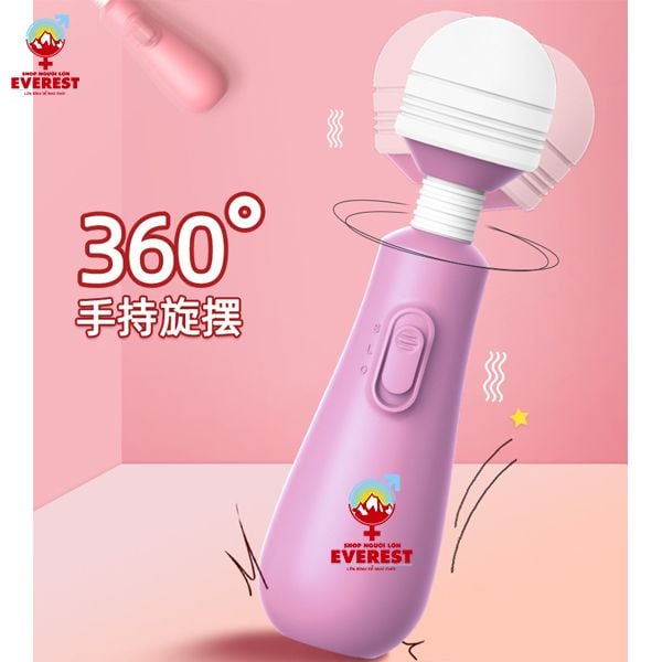  Chày rung tình yêu mini 1 đầu cực mạnh chính hãng Lilo 