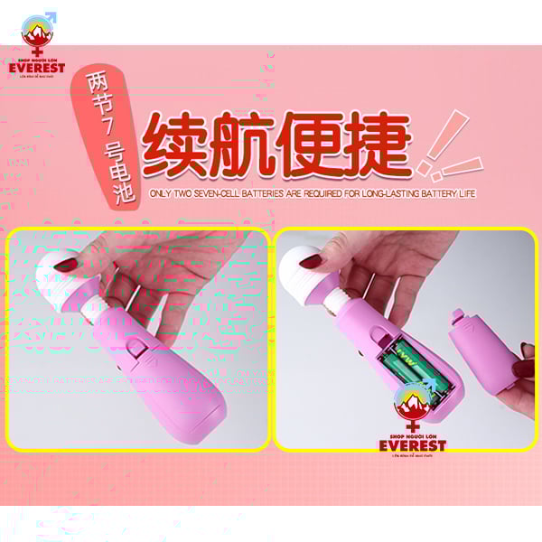  Chày rung tình yêu mini 1 đầu cực mạnh chính hãng Lilo 