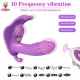  Chip rung tình yêu 5 đầu điều khiểu từ xa remote rung 10 chế độ 