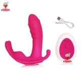  Chip rung tình yêu 5 đầu điều khiểu từ xa remote rung 10 chế độ 