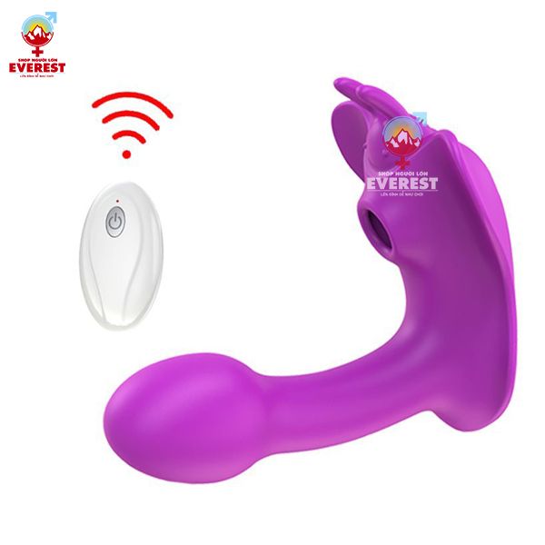  Chip rung tình yêu đầu dương vật kèm đầu hút rung 10 tần số 