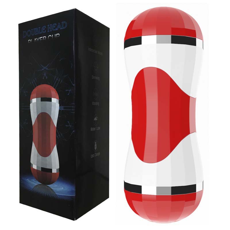  Cốc thủ dâm 2 đầu âm đạo và miệng bú mút rung rên cầm tay 
