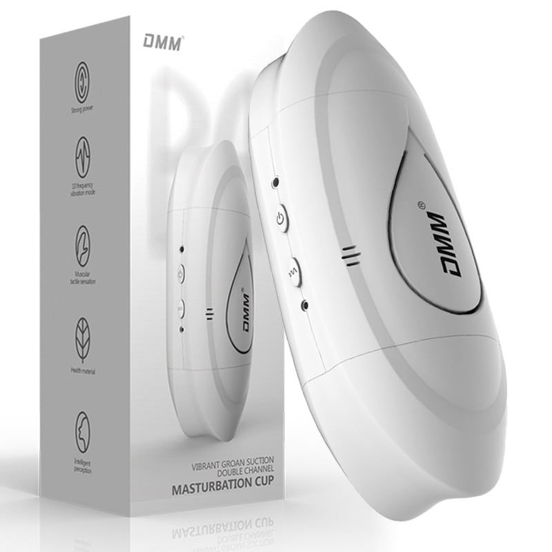  Cốc thủ dâm 2 đầu cầm tay cho nam chính hãng DMM rung 10 chế độ 