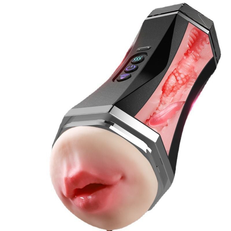  Cốc thủ dâm 2 đầu cho nam 10 tần số rung gây tê và rên cực phê 