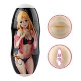  Cốc thủ dâm 2 đầu miệng và âm đạo giả anime giá rẻ cho nam 
