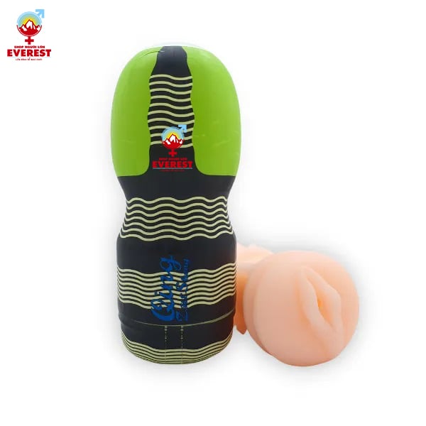  Cốc thủ dâm Qing hình âm đạo màu đen xanh giá rẻ cho nam 