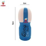  Cốc thủ dâm Qing hình miệng màu xanh trắng giá rẻ cho nam 