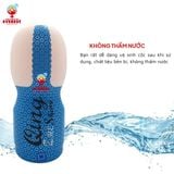  Cốc thủ dâm Qing hình miệng màu xanh trắng giá rẻ cho nam 