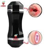  Cốc thủ dâm Snail 2 đầu 24 chế độ rung kèm rên có đế hít tường 