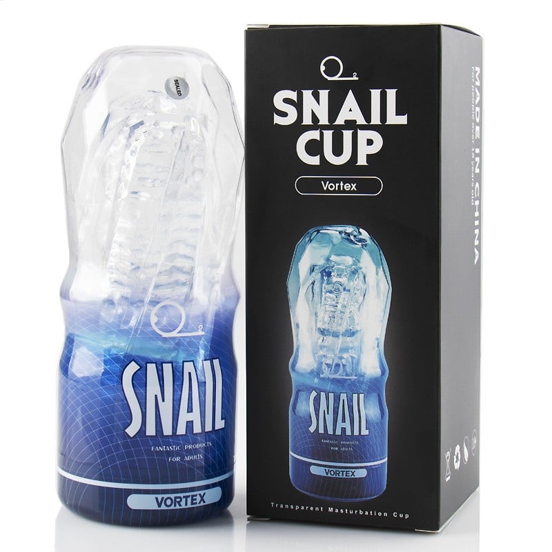  Cốc thủ dâm Snail Cup Tornado trong suốt cầm tay giá rẻ 