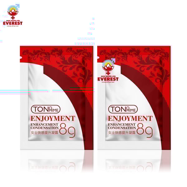  Combo 10 gói gel bôi trơn gốc nước Tono Hime Enjoyment 8g 
