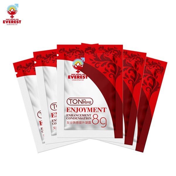  Combo 10 gói gel bôi trơn gốc nước Tono Hime Enjoyment 8g 