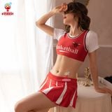  Đồ ngủ Cosplay cổ động viên bóng đá bóng rổ Sexy 